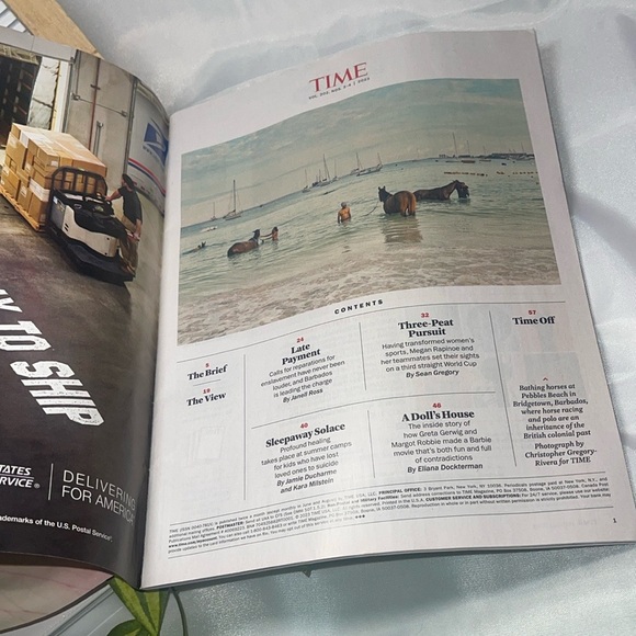 Time Magazine - Slavery Reparations - Summer Camp Healing - July 24, 2023 - Picture 3 of 3